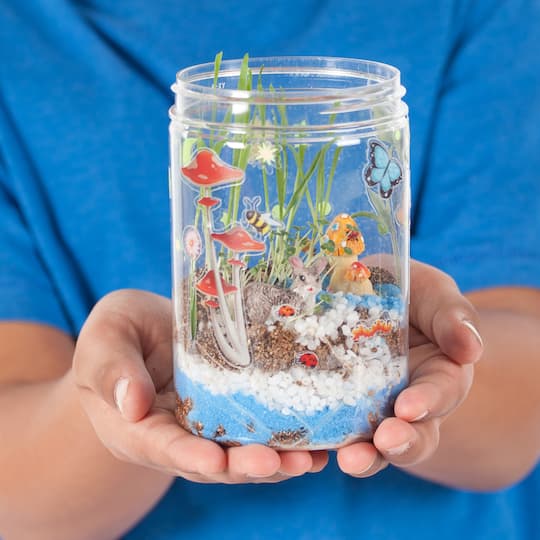 Creativity Toys For Kids Grow And Glow Terrarium Science Kit Learning Playset